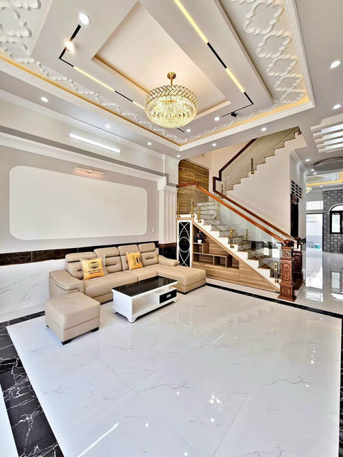 BÁN NHÀ MỚI 1 TRỆT 3 LẦU (1 PN TRỆT) PULL NỘI THẤT KDC VĂN HOÁ TÂY ĐÔ CẦN THƠ 